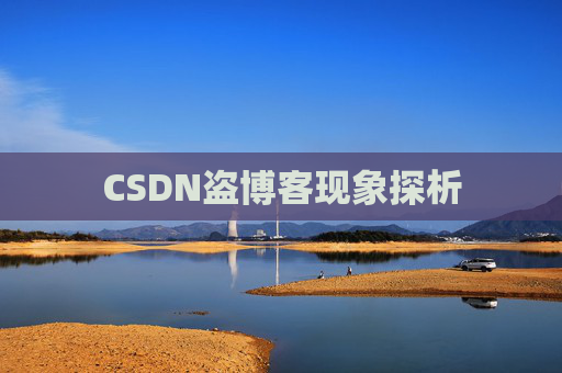 CSDN盗博客现象探析 CSDN盗博客现象探析
